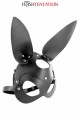 Masque Bunny Simili Cuir Réglable Fetish Tentation