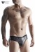 Slip Homme Noir Wetlook