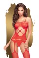 Combinaison Hot Nightfall Bodystocking Rouge Penthouse