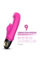 Vibro Rabbit 9 Modes Vibrations Puissantes Rose Dreamy Toys