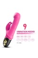 Vibro Rabbit Va et Vient et Rotation Rose Dreamy Toys