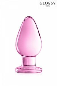 Plug Anal en Verre Glossy Toys N° 25 Pink Glossy Toys