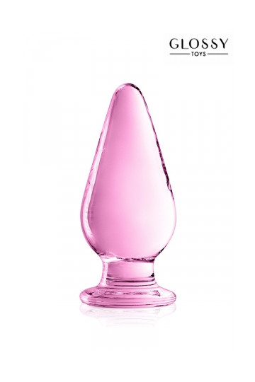 Plug Anal Verre Glossy Toys N° 26 Pink