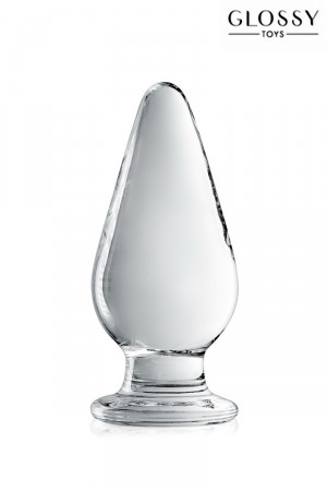 Plug Anal Verre Glossy Toys N 26 Clear
