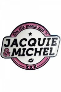 Pin's Jacquie et Michel Jacquie & Michel