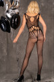 Combinaison Bodystocking Strass Ajourée Ouverte Amahil Livco Corsetti