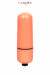 Mini Vibro Bullet Orange 3 Vitesses