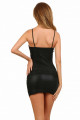 Robe Club Libertin WetLook Nombril Ouvert Ceinture Spazm