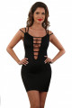 Robe Sexy Dos Nu Liens Strappy Spazm