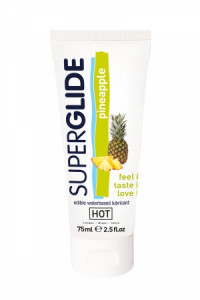 Lubrifiant Comestible SuperGlide Ananas HOT