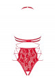 Body Ouvert Rouge Rediosa Obsessive