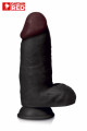Gros Gode XXL Colossus Black 26 x 7,5 cm Captain red