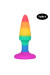 Plug Anal Multicouleur 9.1 X 2.5 cm