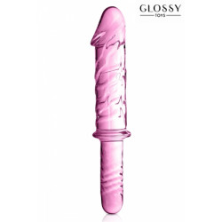 Gode Verre Glossy Toys 28,5 cm Rose
