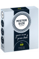 Boite 3 Préservatifs Latex Réservoir - 7 Tailles Mister Size