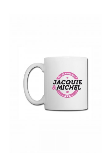 Mug Blanc Logo Jacquie et Michel