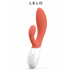 Vibro Rabbit Ina 3 Coral Red by Lelo
