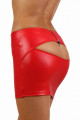 Mini Jupe Rouge Libertine Fesses Ouvertes Soisbelle