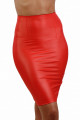 Jupe Longue Sexy Fendue Crayon Rouge Weetlook Zip Dos Soisbelle