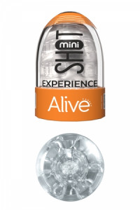 Masturbateur Mini Shot Experience Transparent Alive