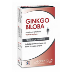 Erection Ginkgo Biloba Extra fort - 60 Gélules