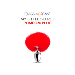 Plug Anal Pompom Rouge Clara Morgane