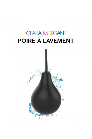 Poire à Lavement Noir Clara Morgane