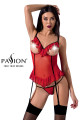 Guêpière seins nus Cherry - Passion Passion lingerie