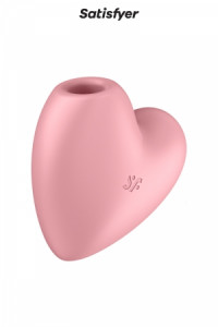 Double Stimulateur Clito Cutie Heart Rose Satisfyer