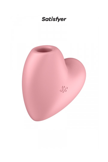 Double Stimulateur Clito Cutie Heart Rose