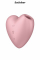Double Stimulateur Clito Cutie Heart Rose Satisfyer