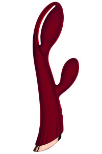 Vibro Chauffant Rabbits Rouge Stimulateur Clitoris Dreamy Toys