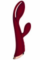 Vibro Chauffant Rabbits Rouge Stimulateur Clitoris