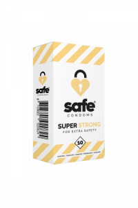 10 Préservatifs Anal Safe Super Strong Safe
