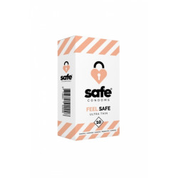 10 Préservatifs Ultra Fin Feel Safe