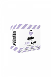 5 Préservatifs Anatomique Just Safe Standard Safe