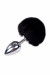 Plug Anal Métal Fluffy L Noir