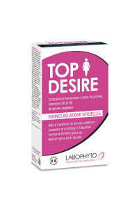 Top Desire Libido Femme Désir Sexuel 60 Gélules Labophyto