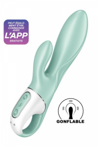 Vibro Rabbit Gonflable Connecté Air Pump Bunny 5 Satisfyer
