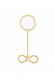 Chaine Dorée Collier Menottes Poignet Spazm
