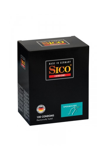 Boite 100 Préservatifs Spermicide Sico 
