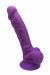 Gode Double Densité Violet 17,5 cm