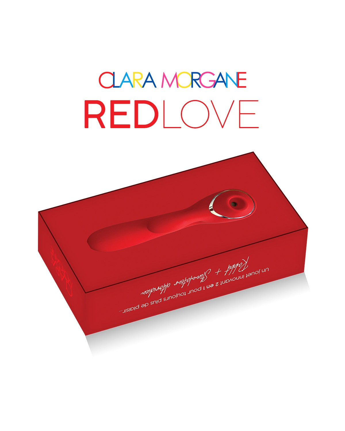 Stimulateur Clitoridien Red Love Clara Morgane