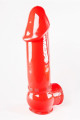 Gaine Prolongateur de Pénis Semi Réaliste Rouge 19x4,5 cm