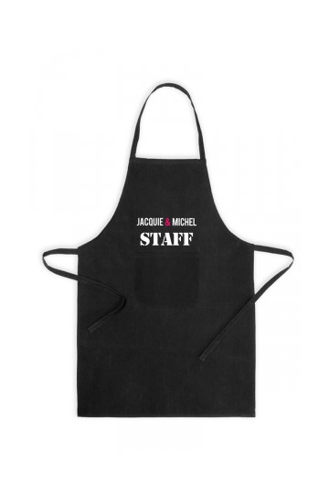 Tablier Staff - Jacquie et Michel