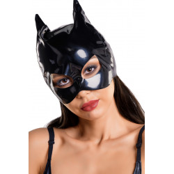 Masque Chat Catwoman Fetish Vinyle Souple