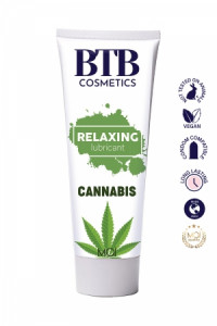 Lubrifiant relaxant au cannabis 100 ml - BTB BTB