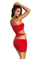 Robe Rouge Ultra Sexy Coupes Hot Spicy Axami