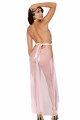 Costume Danseuse Orientale Transparent Body et Jupe Longue Résille Dreamgirl