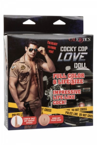 Poupée masculine Cocky Cop Love Doll California Exotic Novelties